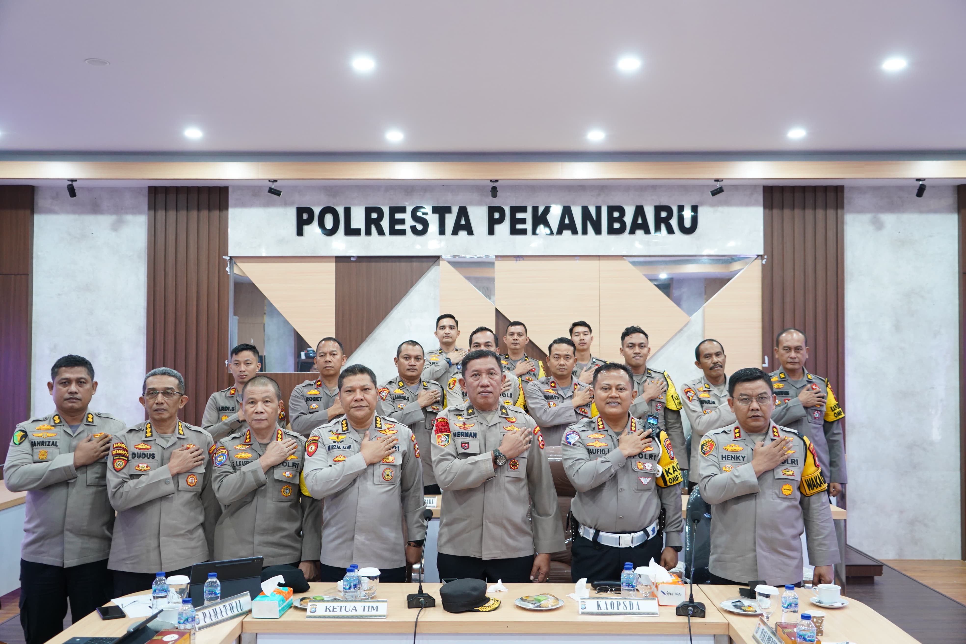 KAOPSDA OMP LK - 2024 Kombes Pol Taufiq Dampingi Langsung TIM Asistensi Mabes Polri